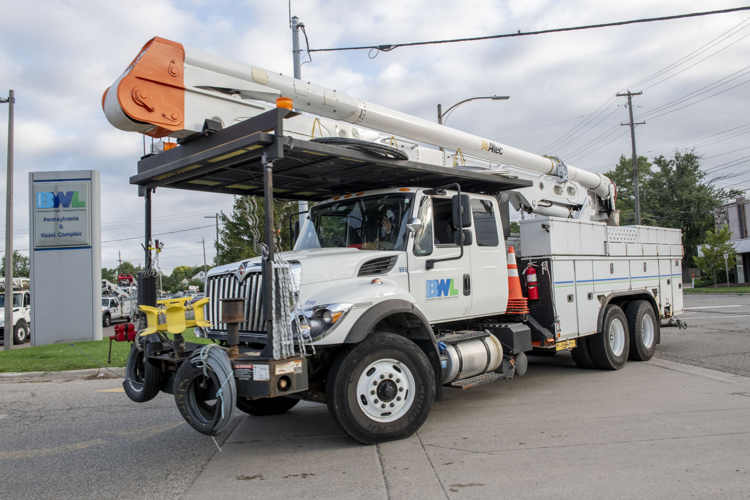 Board of Water & Light Bucket Truck