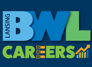 Cartoon drawing of a ladder into a cloud with BWL Careers logo displayed to the right
