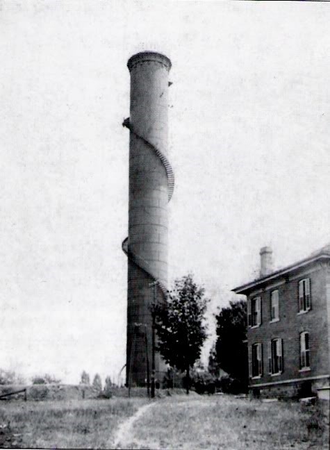 tower with spiral staircase